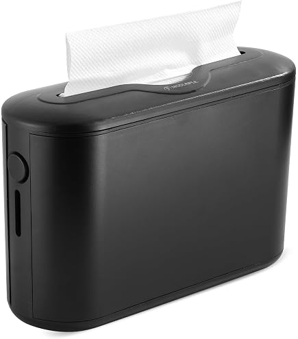 Wall Mount Commercial Paper Towel Dispenser - Multifold Tri-Fold Hand Towel Holder For Bathroom, Kitchen, Office (White, 10.6 X 8 Inch)