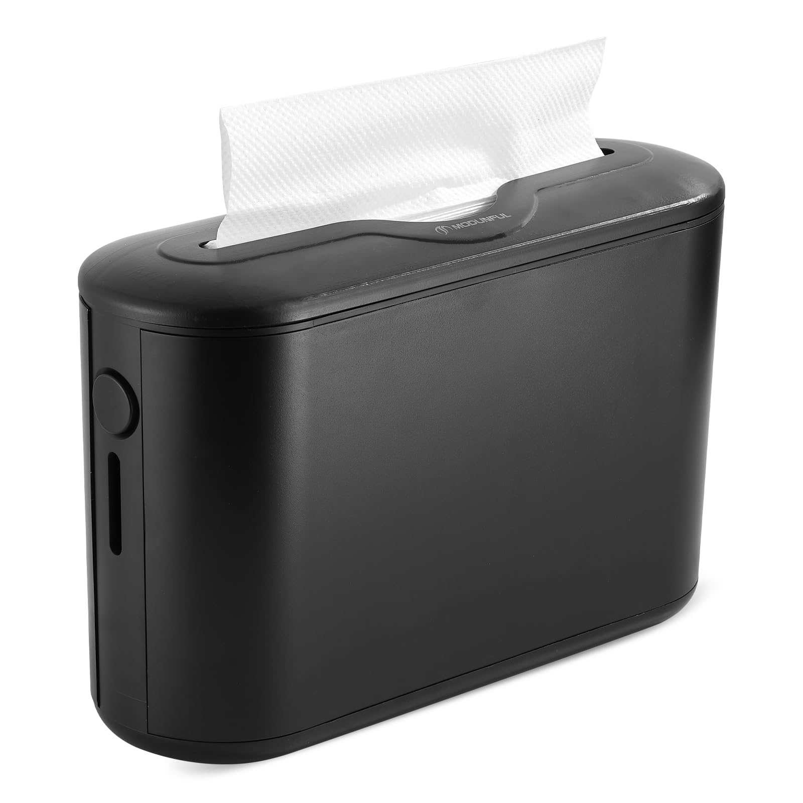 Photo 1 of Modunful Paper Towel Dispenser Countertop, Multifold Hand Towel Dispenser, Napkin Dispenser for Kitchen, Bathroom, Toilet, Bedroom(Black)