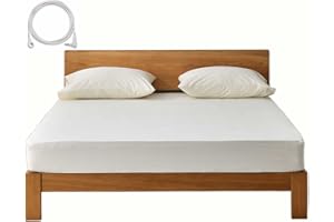 Grounding Sheets Queen Size Deep Pocket 12% Silver Fiber 88% Organic Cotton, Grounding Fitted Earth Sheets with Grounding Cor