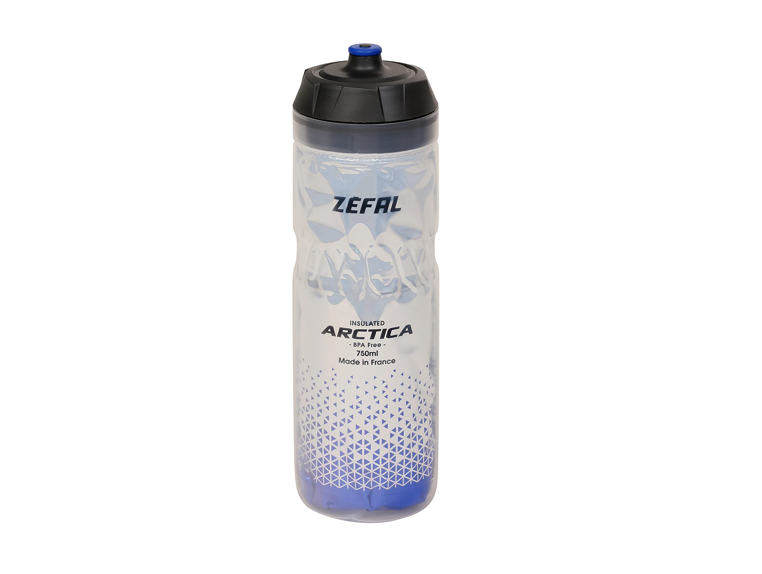 ZEFAL Arctica 75 Water Bottle - 750ml, Bicycle Drinking Bottles - Insulated Bottle - Odourless and Waterproof - BPA-Free Sports Bottle, Blue — image 1