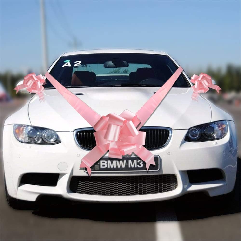 Time to Sparkle TtS 3 Bows + 7M Ribbon Wedding Car Ribbon Decoration