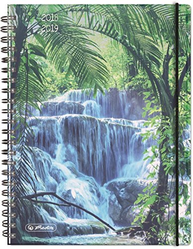 Herlitz 50017058 MustHave "Waterfall" School Diary 2018/19, A5