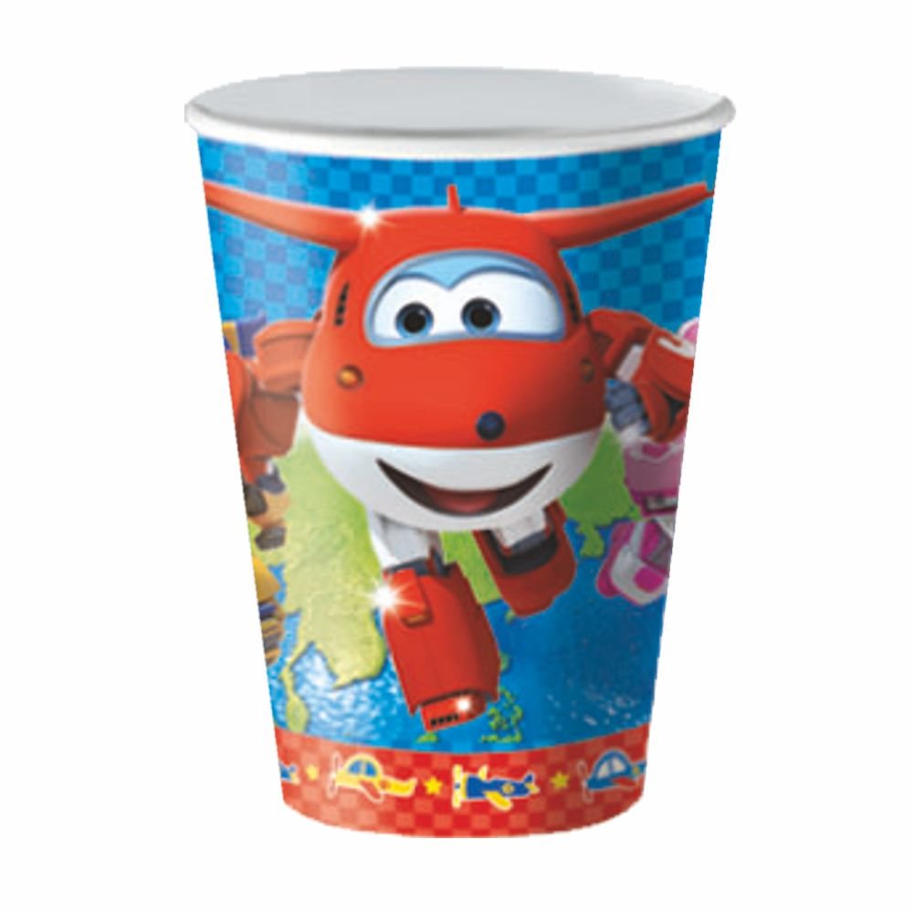 BBS Super Wings Vaso por microondas, Azul, Rojo y Blanco ...