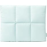 Comfyable Puffy Laptop Sleeve 15 Inch 16 Inch, Quilted Puffer Laptop Carrying Case, Pillow Pouch Compatible for MacBook Air 15 in M4 2025 & MacBook Pro 16 in M4 2024, Blue