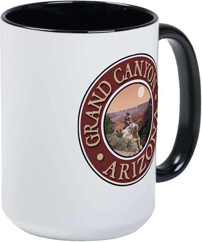 CafePress Grand Canyon Large Mug Coffee Mug, Large 15 oz