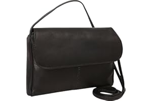 David King & Co. Front Flap Handbag 521, Black, One Size