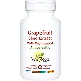 New Roots Herbal Grapefruit Seed Extract with Wormwood & Echinacea, 90 Veggie Capsules, Supports Immune Wellness, Rich in Ant