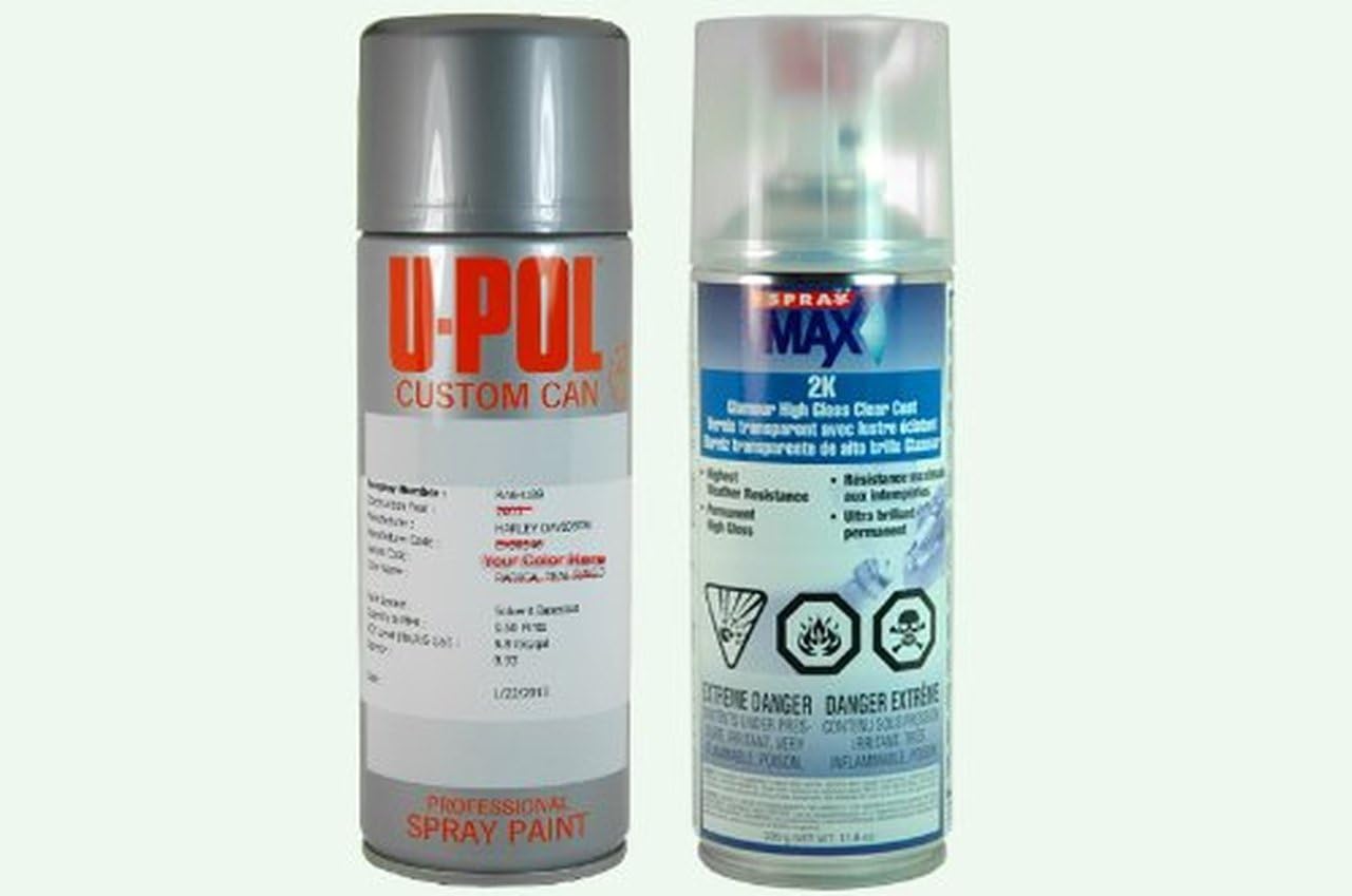 12 oz HONDA Paint Spray Can - DARK AMETHYST PEARL Basecoat with 2k Clear Coat
