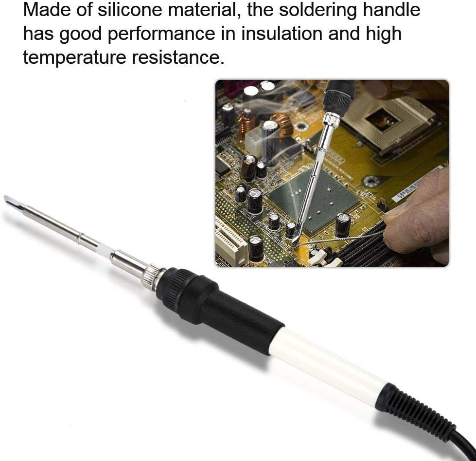 Soldering Handle for DSK T12-D Soldering Station & T12-K Soldering Iron Tip Repair Tool Accessories Replacement Parts (1 x Soldering Handle) - Image 4