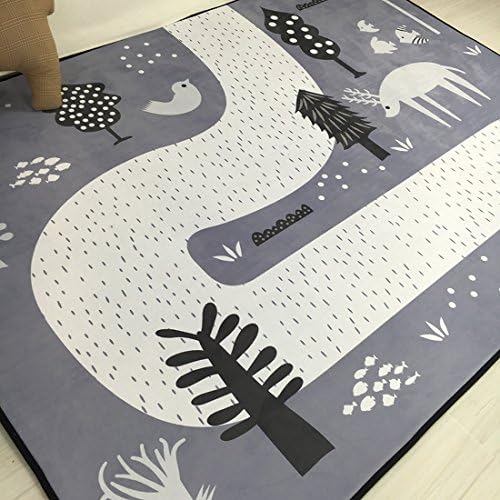 IHEARTYOU Fairy Tales Thick Foam Play Mat Non-Slip Non Toxic Baby Crawling Mat Creeping Mat Kids Activity Mat Baby Rug PlayPen Mat, 78.7"x59", 0.8" Thick