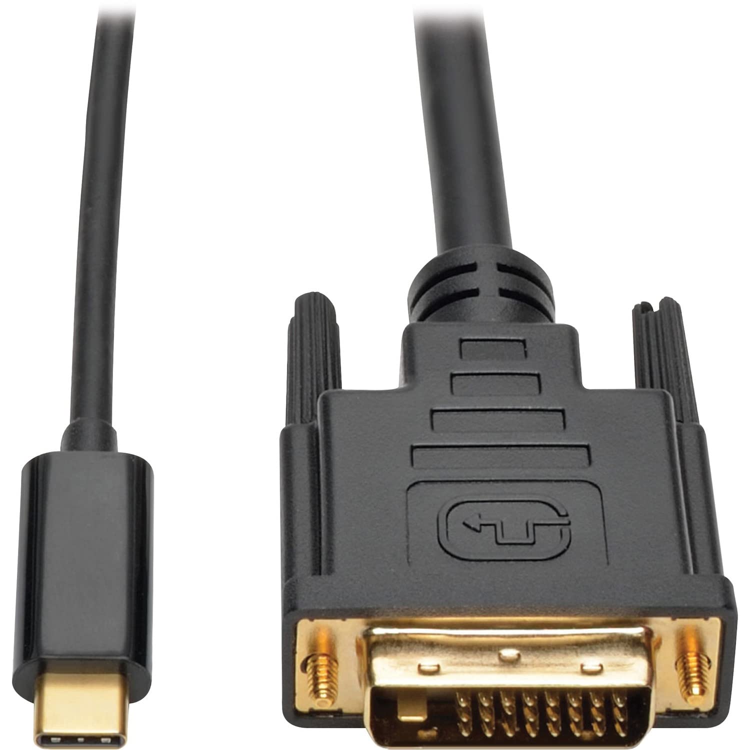 Tripp Lite USB-C to DVI Active Adapter Converter Cable 1080p Type C to DVI (M/M), 1.83 m (U444-006-D)