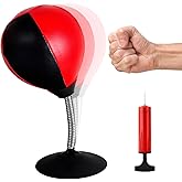 Desktop Punching Bag for Desk, Stress Relief Ball with Suction Cup for Office and Home, Funny Gag Gift for Boss Coworkers Friends, Mini Desktop Boxing Stress Relief Product​ for Adults