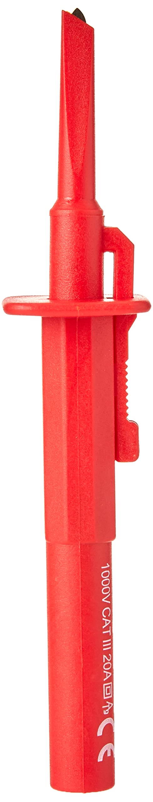 Sprung hook probe 1000 V CAT III, red