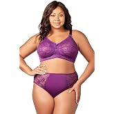 Elila Jacquard Full Coverage Full Support Softcup 1305 | Women's Plus Size