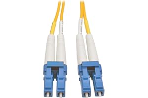 Tripp Lite N370-01M 3 Feet Duplex Singlemode 8.3/125 Fiber Optic Patch Cable LC/LC - 1M