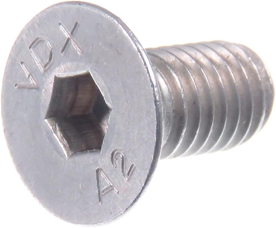 20 Viti A Punto Conico M5 X 30 Mm - Acciaio Inox V2A, Testa Esagonale Incassata, DIN 913/ISO 4026 - Foto 9