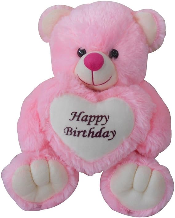 photo Happy Birthday Teddy Bear Images emutz happy birthday teddy bear soft toy with greeting card pink size 40 cm