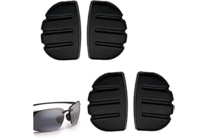 Beaspecal 2Pair Maui Jim Sunglasses Nose Pads Replacement Martini Sport Sunglasses Nose Pads,Silicone Push on Nose Pads Eyeglasses Accessories