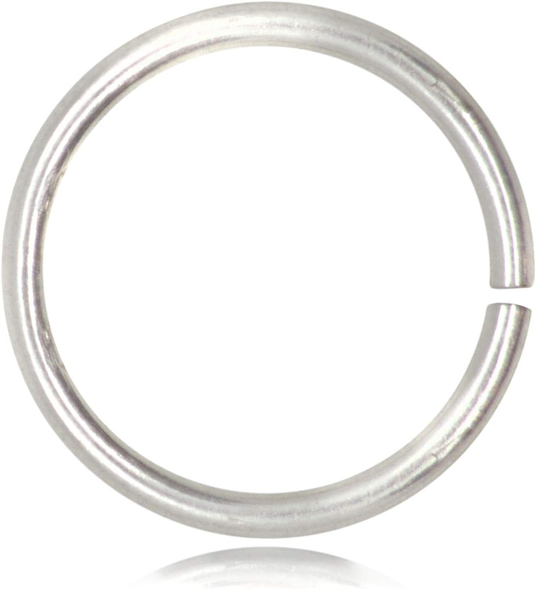 TJS 10 Pcs 925 Sterling Silver Jump Rings, Open Super Strong, 10mm Thickness, 0.9mm Thickness, Open Jump Rings Connectors for Necklaces Bracelet, Jewellery Making