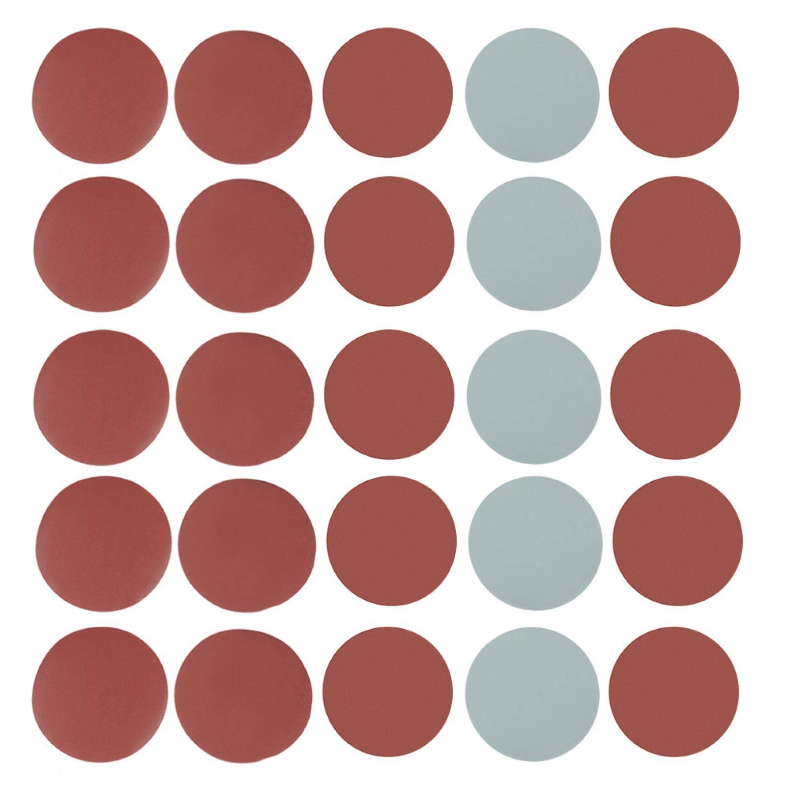 25pcs Alumina Mix Grit Sander Disc Grinding Pads Abrasive AbrasiveSet for Sanding Polishing