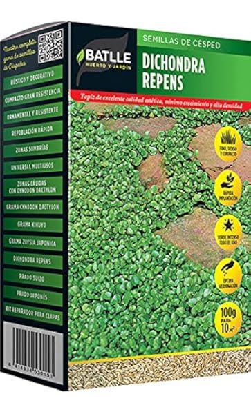 Semillas de Césped - Césped Dichondra Repens 100g - Batlle: Amazon ...