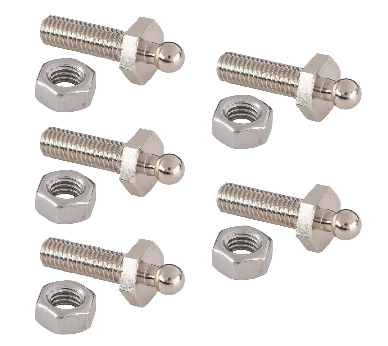 New Marine LOXX Base Pack of 5 Threaded Screws M5 x 22