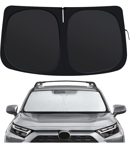 Custom Fit Windshield Sun Shade For Cadillac XTS Sedan (2013-2019) – Reflective UV Protection