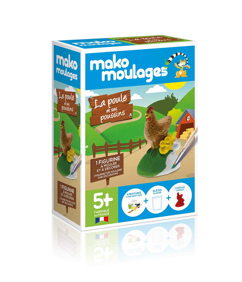 mako moulages - The Hen and His Chicks Creative Kit, 39044