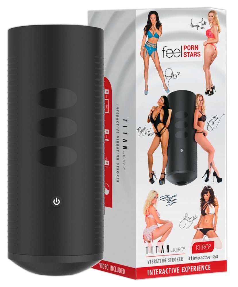 Kiiroo Titan Vibrating Interactive Stroker