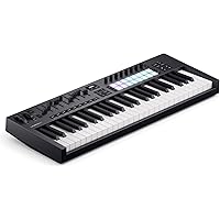 Novation Launchkey 49 [MK4] – 49 key Semi-Weighted, USB, MIDI Keyboard Controller with DAW Integration. Chord & Scale Modes, 