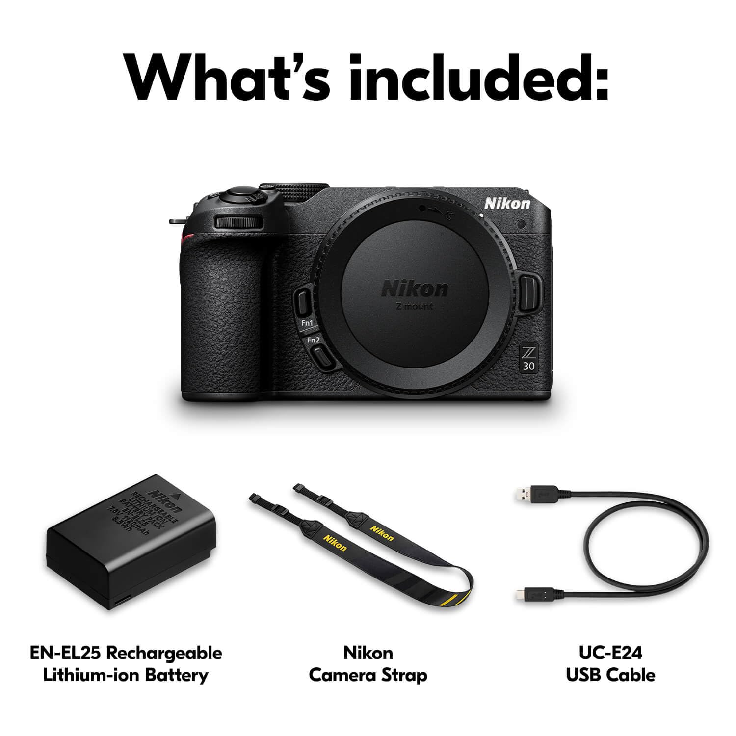 Nikon Z 30 | Our most compact, lightweight mirrorless stills/video camera | Nikon USA Model