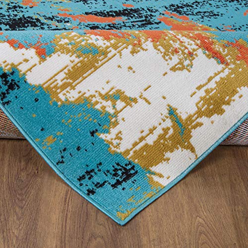 Antep Rugs 666PA Pastel Collection Contemporary Polypropylene Indoor