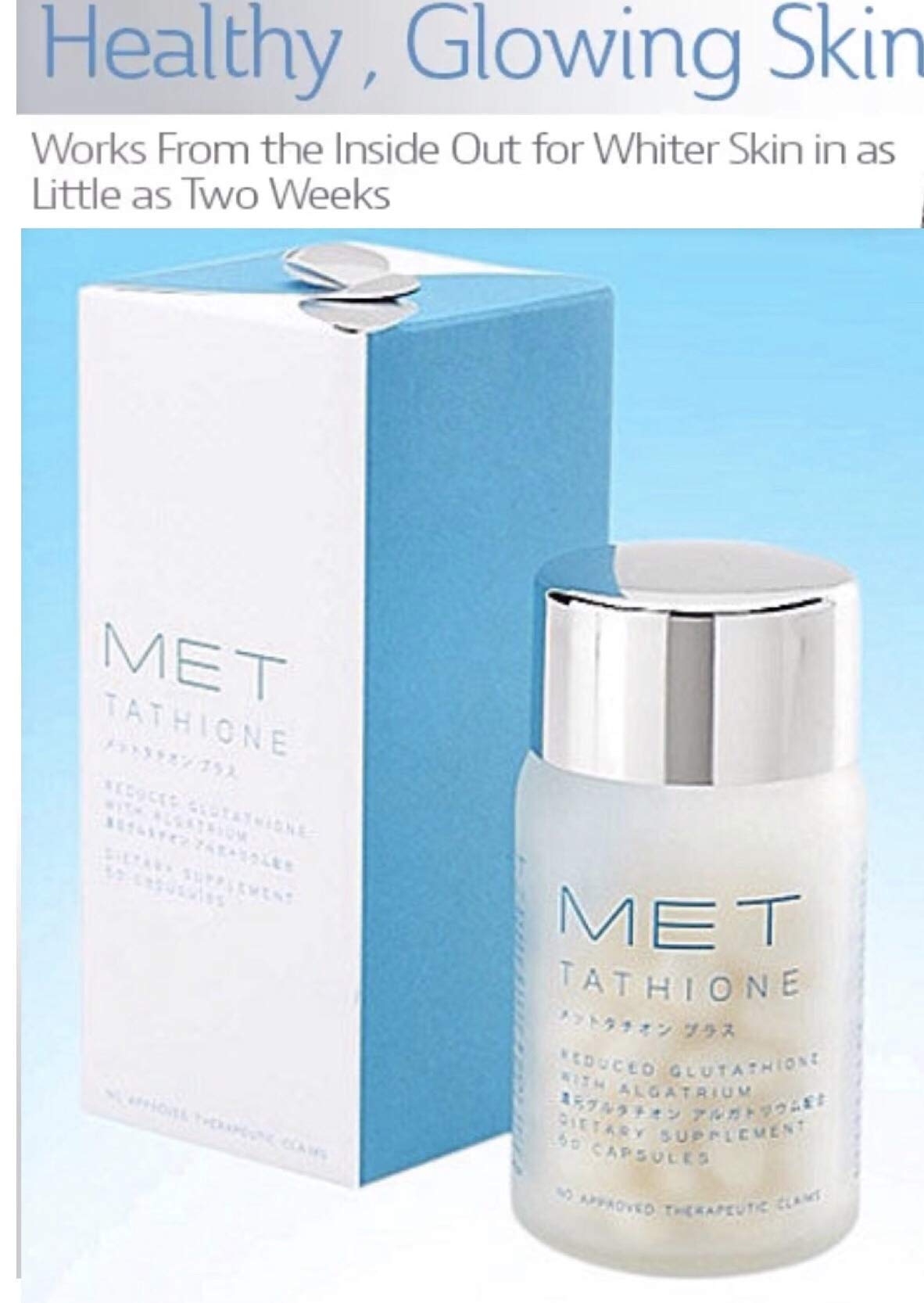 Metathione Japan Imported Skin Whitening Capsules Buy Online in UAE