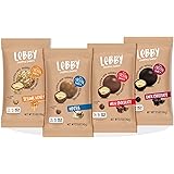Lebby Chickpea Snacks (Variety Pack, 1.5 oz, 4 pack), Gluten Free, Non-GMO, High Protein and Fiber
