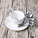 Demitasse Espresso Spoons, MCIRCO 8-piece Tiny Spoon Set Stainless Steel Spoons Dessert Spoons Bistro Small Spoons Appetizer Spoons （4.6 inches）