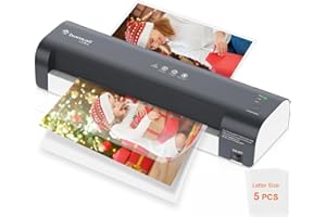 Bonsaii 13 Inch Laminator Machine for 11x17 Paper & A3 Laminating Sheets, Never-Jam Technology, 3 Heat Settings, NTC Control 