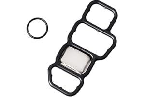 KCGLOBAL 15826-RNA-A01 Head Cylinder Solenoid Valve Gasket for 03-21 Acura ILX, Honda Accord/Civic/CR-V/HR-V, Porsche Cayenne 1.8L/2.0L/4.5L - Replaces 917174, 0115600, SVF102, 91319PAAA01
