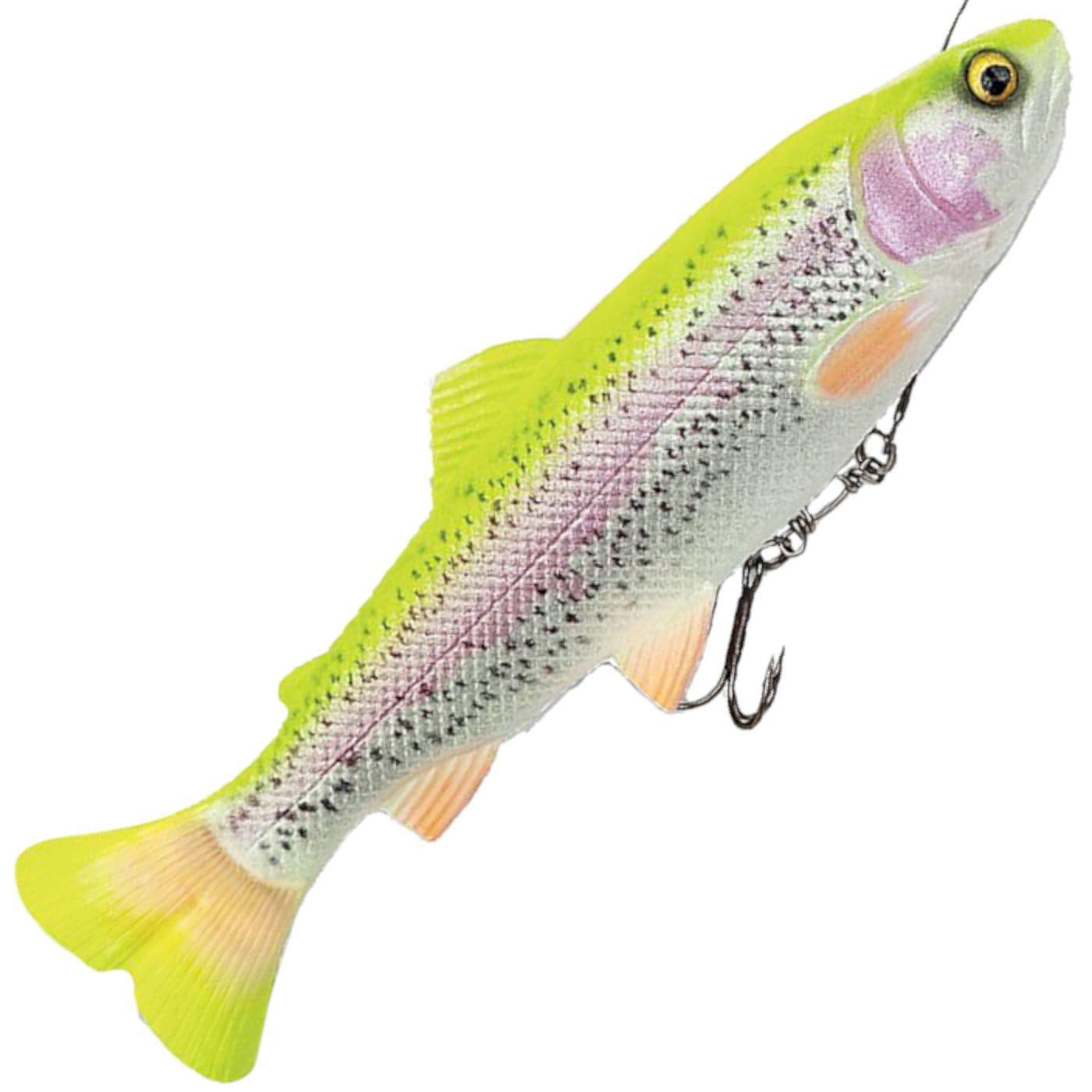 Savage Gear 4D Linethru Pulsetail Trout (20cm 102g, Lemon Trout)