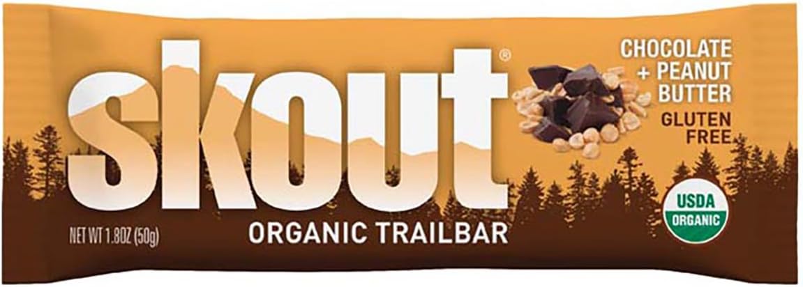 Skout, Trailbar Chocolate Peanut Butter, 1.8 Ounce