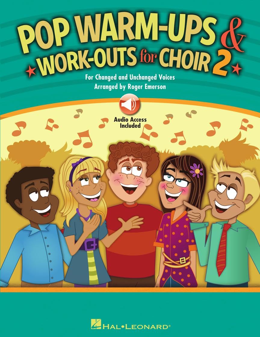 Arr. Roger Emerson: Pop Warm-Ups And Work-Outs For Choir - Volume 2 (Book/Online Audio) (Includes Online Access Code)
