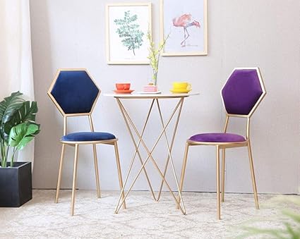 DEED Silla para el hogar Taburete plegable Silla-Tocador Silla