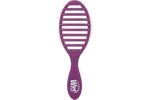 Wet Brush Speed Dry Hair Brush, Purple Frost - Vented Design & Soft HeatFlex Bristles Are Blow Dry Safe - Ergonomic Handle Manages Tangles - Pain-Free Hair Accessories