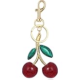 Udolfly Gold Initial Letter Keychains for Women Alphabet Bag Charm for Handbags Keyring Accessories Gifts