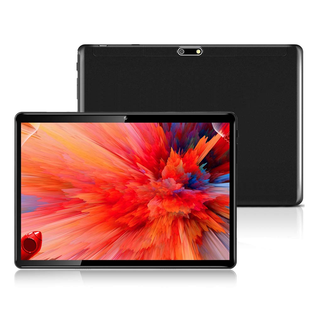 Buy Tablet 10 Inch, Android 10, 4G LTE, 64GB Ram, 4GB ROM, Octa Core, HD,  WiFi, GPS, GSM, Dual Sim Card, Cheap, 1080P IPS (Black) Online at  desertcartBermuda