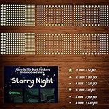 1230 PCS Ultra Glow in The Dark Stars Wall Stickers, 3D Adhesive Dots Decor Starry Sky Decor for Kids Bedroom or Birthday Gift,Beautiful Wall Decals