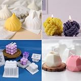 NICAVKIT 6Pcs Silicone Candle Molds Set for DIY Scented Candles view 7