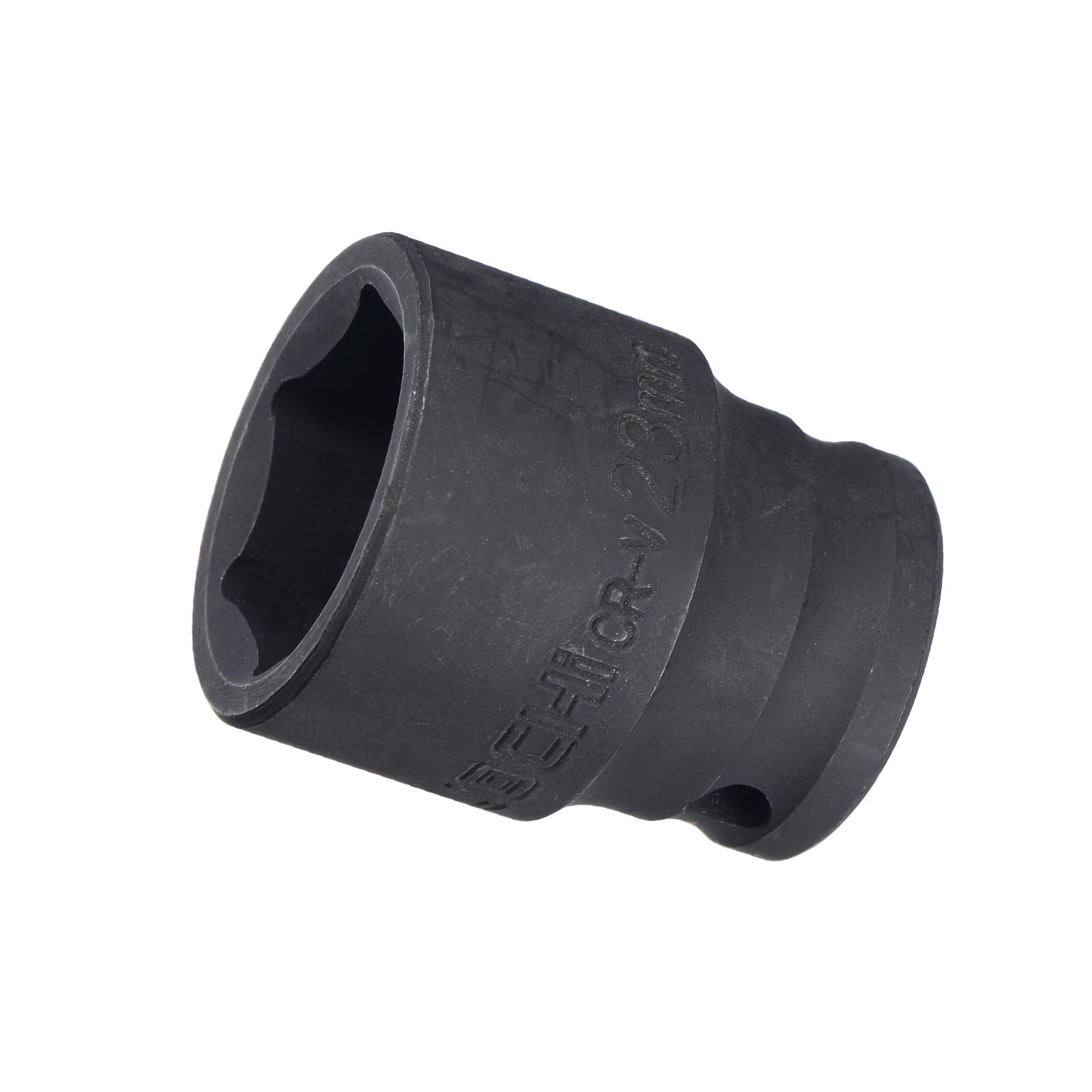 CoCud Deep Impact Socket, 1/2 Inch Drive 23mm Socket Size, CR-V 6-Point Metric Deep Sockets - (Applications: for Remove Tighten Hex Head Bolts Nuts)