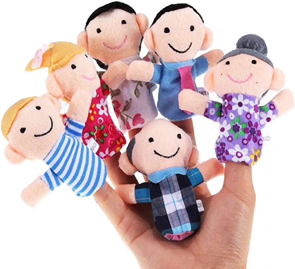family finger puppets hand puppet