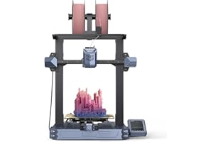 Creality CR-10 SE 3D Printer, 600mm/s Printing Speed 8000mm/s² Acceleration Upgraded Sprite Direct Extruder 300℃ High-Temperature Printing CR Touch Auto Leveling Linear Rails at X & Y-Axis
