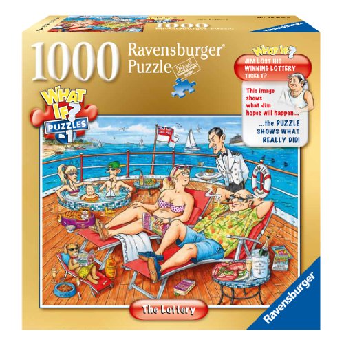 Ravensburger The Lottery What If? Jigsaw Puzzle (1000-Piece)